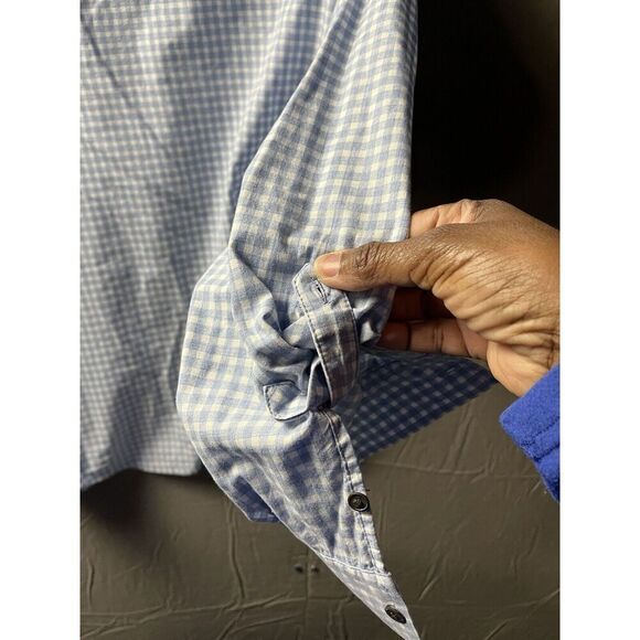 Orvis Shirt Womens Vintage XL Plaid Long Sleeve Button Up Roll Tab - Picture 6 of 6